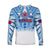 Samoa Rugby Long Sleeve Shirt Toa Samoa Polynesian Pacific White Version LT14 Unisex White - Polynesian Pride