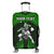 (Custom Personalised) Hawaii Luggage Cover Hawaiian Warrior With Weapon Polynesian Ver.03 LT14 Green - Polynesian Pride