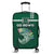 Hawaii Football Luggage Cover Kakau Rainbow Warriors Helmet Go Bows Ver.02 LT14 Green - Polynesian Pride