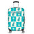 (Custom Personalised) Hawaii Luggage Cover Palm Trees Mix Pinapple Ver.01 LT14 Turquoise - Polynesian Pride