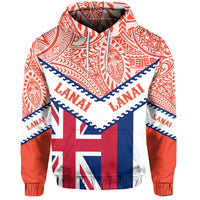 Hawaii Flag Lanai Hoodie Mit Style - Polynesian Pride