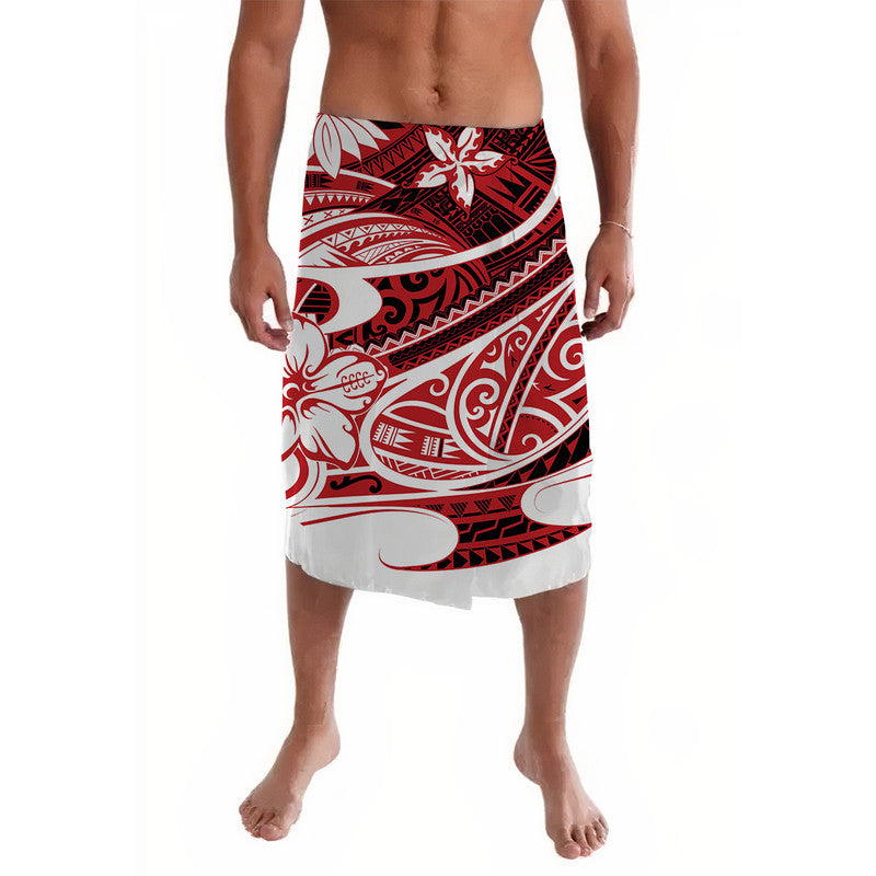 Polynesian Tribal Lavalava Red LT6 Red - Polynesian Pride