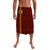 Tonga Tonga High School Lavalava Simple Tongan Style Maroon LT8 Maroon - Polynesian Pride