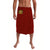 Tonga Vavau High School Lavalava Original Style Maroon LT8 Maroon - Polynesian Pride