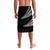 Tonga Lavalava Wave Pattern Alternating White LT8 - Polynesian Pride