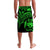 Tonga Lavalava Green Color Cross Style LT8 - Polynesian Pride