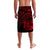 Tonga Lavalava Red Color Cross Style LT8 - Polynesian Pride