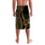 Tonga Gold Lavalava Tentacle Tribal Pattern LT8 - Polynesian Pride