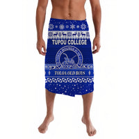 Tonga Tupou College Toloa Old Boys Christmas Lavalava Simple Style LT8 Blue - Polynesian Pride