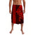 Custom Hawaii Lavalava Kakau Polynesian Pattern Combine Tropical Flowers Ver.06 LT14 Red - Polynesian Pride