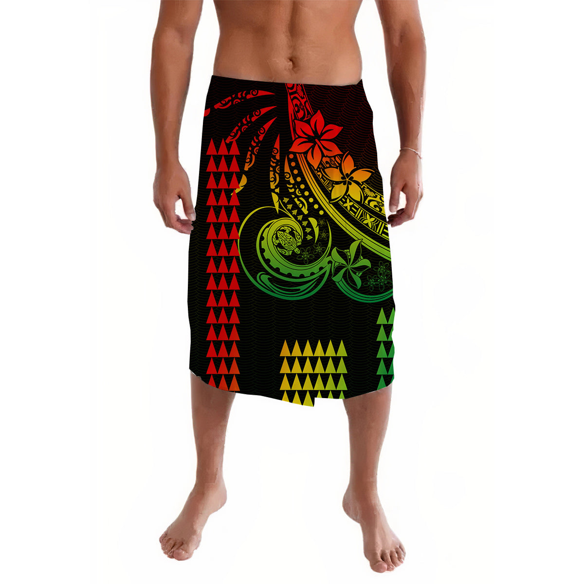 Kakau Hawaiian Polynesian Lavalava Reggae LT6 Lavalava Reggae - Polynesian Pride