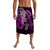 Polynesian Tribal Purple Lavalava LT6 Lavalava Black - Polynesian Pride