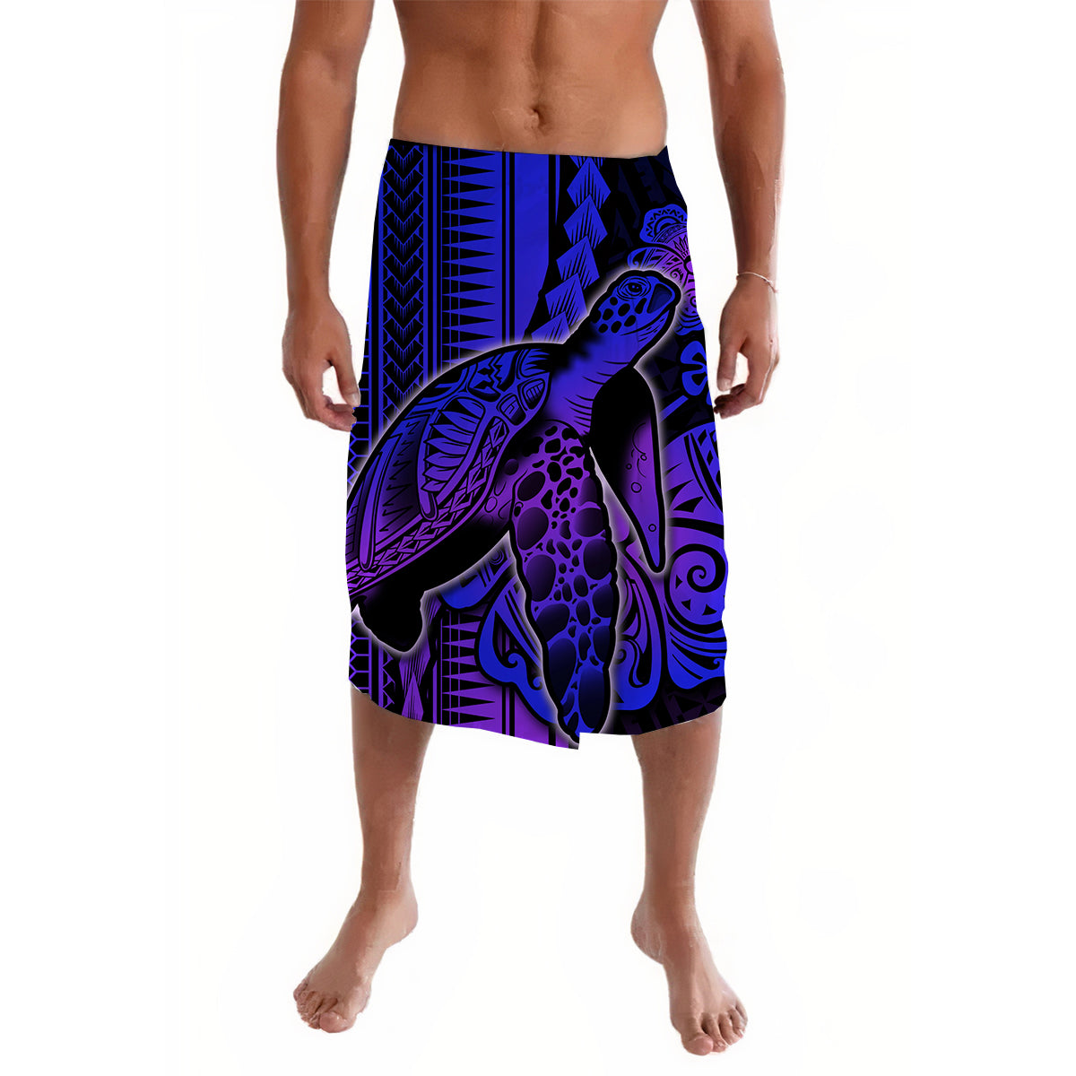 Polynesian Turtle Lavalava Style No.3 LT6 Lavalava Art - Polynesian Pride