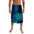 Polynesian Hibiscus Lavalava Style No.2 LT6 Lavalava Green - Polynesian Pride