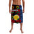 Vanuatu Shefa And Hibiscus Lavalava LT6 Lavalava Black - Polynesian Pride