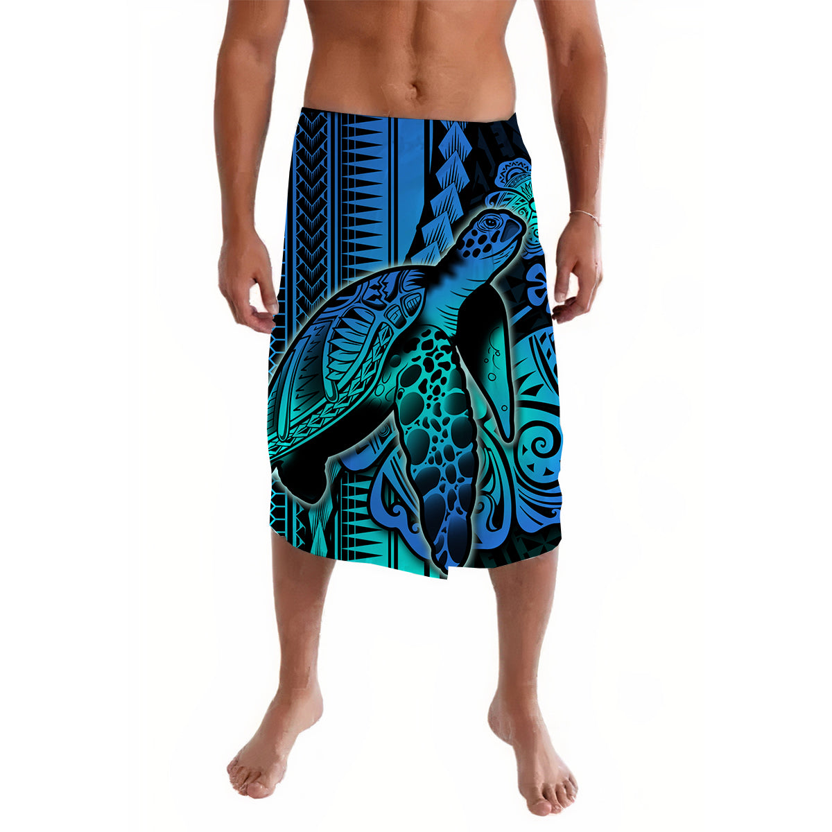 Polynesian Turtle Lavalava Style No.2 LT6 Art - Polynesian Pride LLC