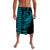 Hawaii Polynesian Warrior Kakau Lavalava Blue No.2 LT6 Blue - Polynesian Pride LLC