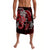 Polynesian Tribal Red Lavalava LT6 Lavalava Black - Polynesian Pride