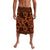 Festival in Fiji Hibiscus Lavalava with Hibiscus LT6 Lavalava Brown - Polynesian Pride