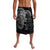 Polynesian Tribal White Lavalava LT6 Lavalava Black - Polynesian Pride