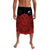 New Zealand Tiki Rugby Lavalava NZ Maori Koru Pattern Ver.03 LT14 Red - Polynesian Pride