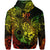 Leo Zodiac Polynesian Zip Hoodie Unique Style Reggae LT8 - Polynesian Pride