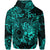 Custom Leo Zodiac Polynesian Hoodie Unique Style Turquoise LT8 - Polynesian Pride