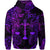 Custom Libra Zodiac Polynesian Zip Hoodie Unique Style Purple LT8 - Polynesian Pride