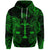 Custom Libra Zodiac Polynesian Hoodie Unique Style Green LT8 - Polynesian Pride