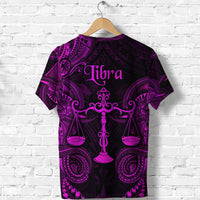 Libra Zodiac Polynesian T Shirt Unique Style Pink LT8 - Polynesian Pride