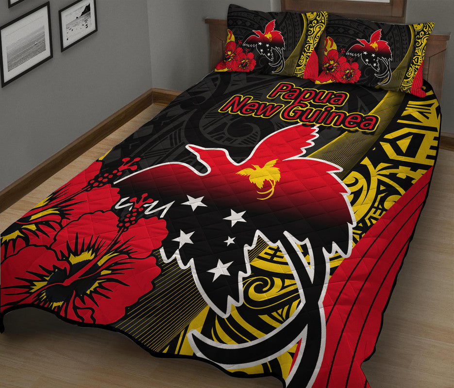 Papua New Guinea Quilt Bed Set Vibe Style LT6 - Polynesian Pride
