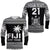 (Custom Text And Number) Fiji Rugby Sevens Long Sleeve Shirt Simple Style LT9 Unisex Blue - Polynesian Pride