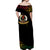 Vanuatu Proud To Be A Ni-Van - Polynesian Pattern Off Shoulder Long Dress LT7 - Polynesian Pride