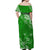 Saineha High School Tonga Off Shoulder Long Dress Kupesi Style - Ver01 LT7 - Polynesian Pride