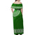 Saineha High School Tonga Off Shoulder Long Dress Kupesi Style - Ver03 LT7 - Polynesian Pride