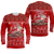 Tonga Christmas - Kilisimasi Fiefia Santas Polynesia Long Sleeve Shirt - LT2 Unisex RED - Polynesian Pride