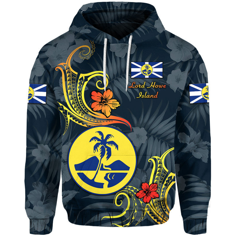 Lord Howe Island Hoodie Unique Polynesian Gradient Vibes LT8 Pullover Hoodie - Polynesian Pride