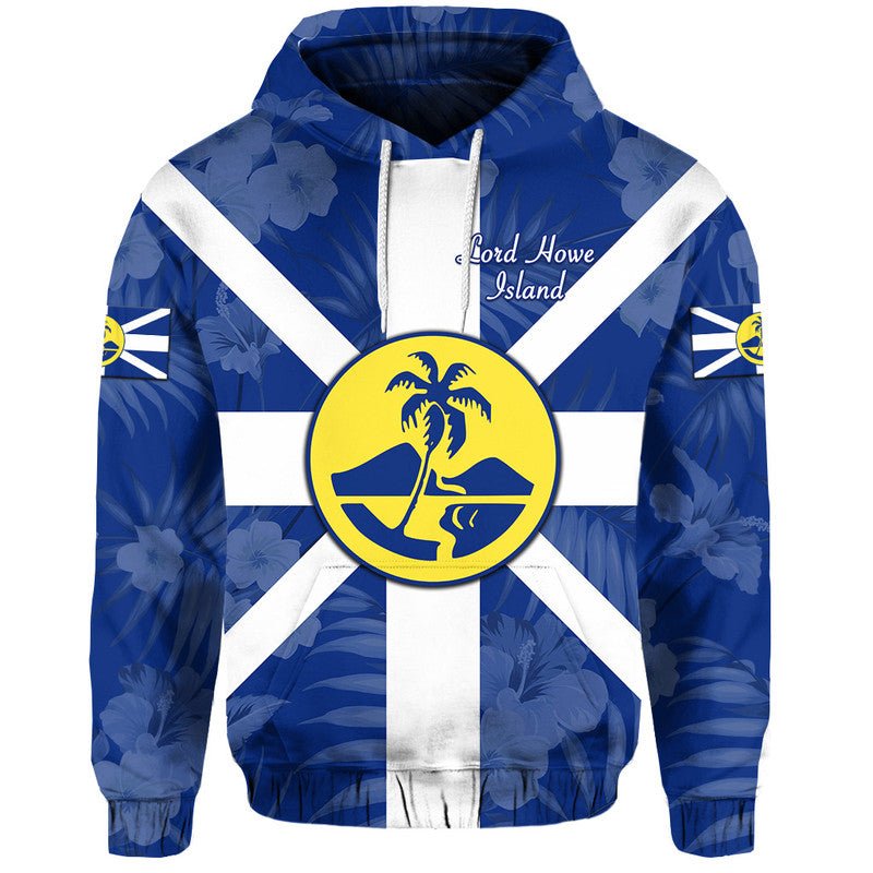 Lord Howe Island Hoodie Flag Vibes LT8 Pullover Hoodie - Polynesian Pride