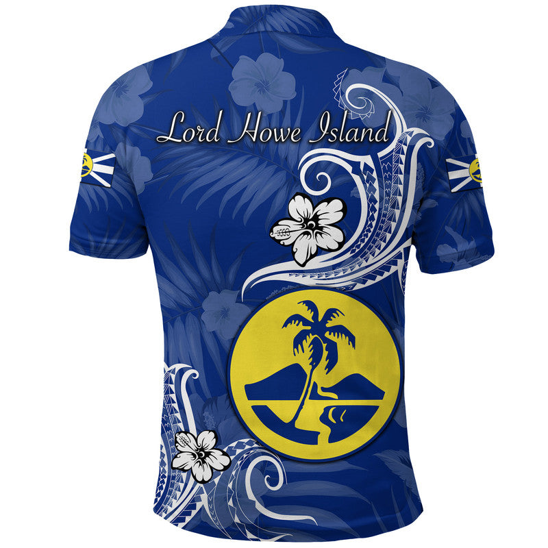 Lord Howe Island Polo Shirt Unique Polynesian White Vibes LT8 - Polynesian Pride