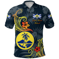 Custom Lord Howe Island Polo Shirt Unique Polynesian Gradient Vibes LT8 - Polynesian Pride