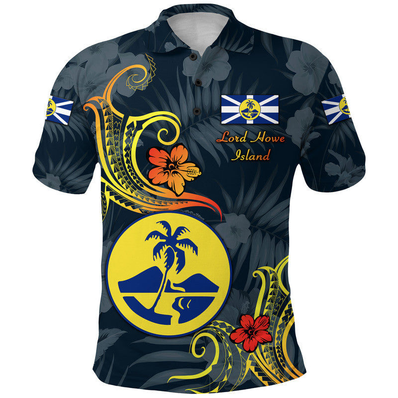 Lord Howe Island Polo Shirt Unique Polynesian Gradient Vibes LT8 - Polynesian Pride