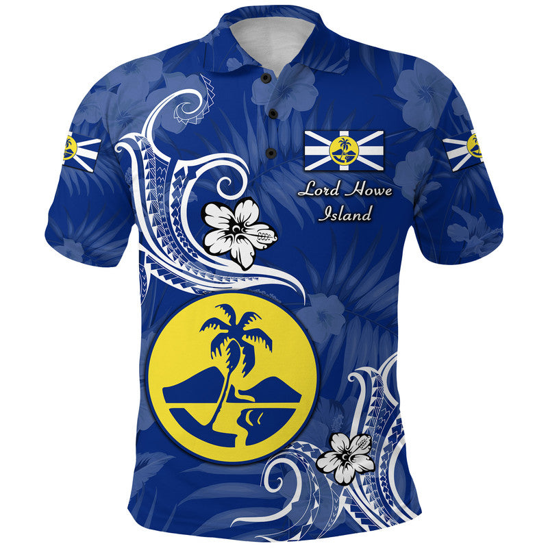 Lord Howe Island Polo Shirt Unique Polynesian White Vibes LT8 - Polynesian Pride