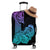 Hawaii Kakau Luggage Cover Polynesian Floral Tribal Heliotrope Version LT9 Heliotrope - Polynesian Pride