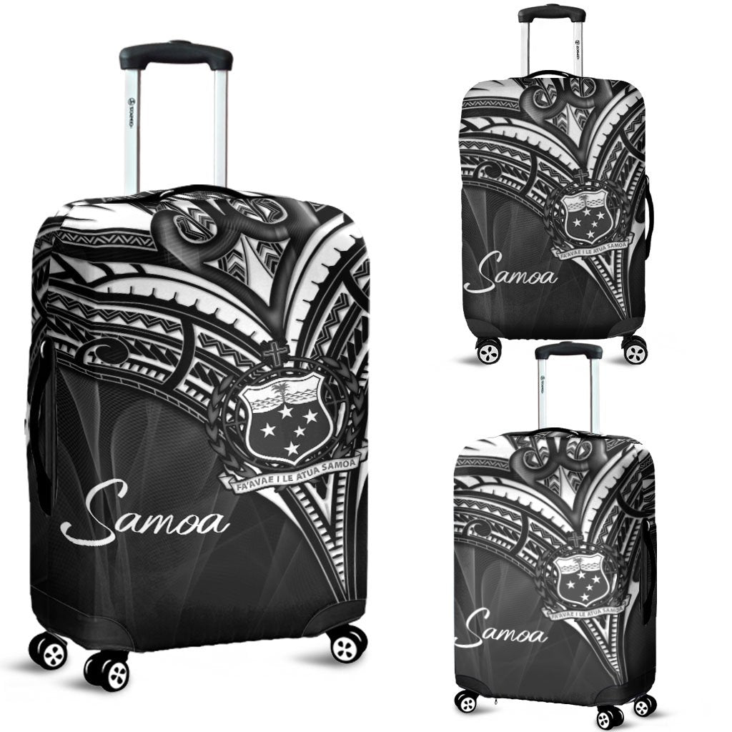 Samoa Luggage Covers - Cross Style Black - Polynesian Pride