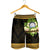 Marshall Islands Men's Shorts - Polynesian Gold Patterns Collection - Polynesian Pride