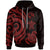 Tonga Polynesian Hoodie Red Tentacle Turtle Unisex Red - Polynesian Pride