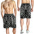 (Custom Personalised) New Zealand Silver Fern Rugby Men Shorts All Black NZ Maori Pattern LT13 - Polynesian Pride