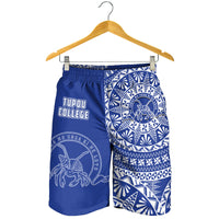 Tupou Tonga College Men Shorts Tongan Ngatu Pattern LT14 - Polynesian Pride
