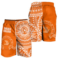 Tailulu Tonga College Men Shorts Tongan Ngatu Pattern LT14 - Polynesian Pride