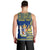 (Custom Personalised) Niue Men Tank Top Hiapo Mix Polynesian Happy Constitution Day LT14 - Polynesian Pride